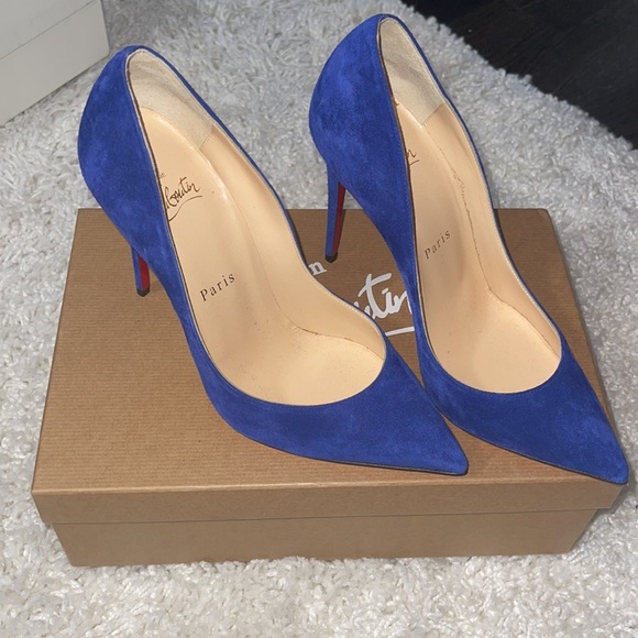 Christian Louboutin Pigalle Follies 100 Veau Velours - Picture 6 of 9